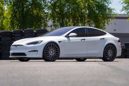 Tesla Model S on Wraith - BG Finish