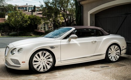 Bentley Continental GT Speed Convertible on 22" LZ-766