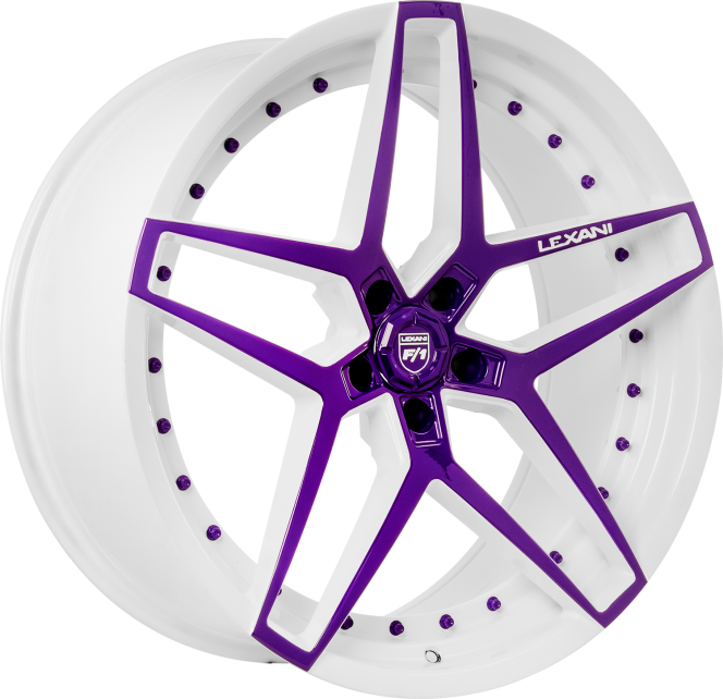 Custom White with Purple Accents