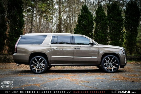 Cadillac Escalade on 24" Lust