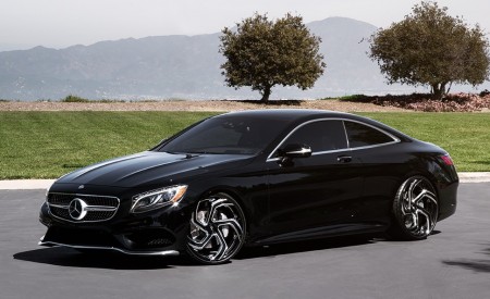 Mercedes S Coupe on 22" LZ-761