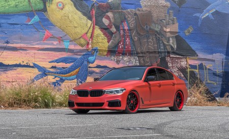 Wrapped BMW M Series - M550i on 22" LF Wheels