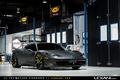 Ferrari 458 on LZ-753