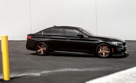 BMW 530E on 20" Savage Satin Bronze by Lexani