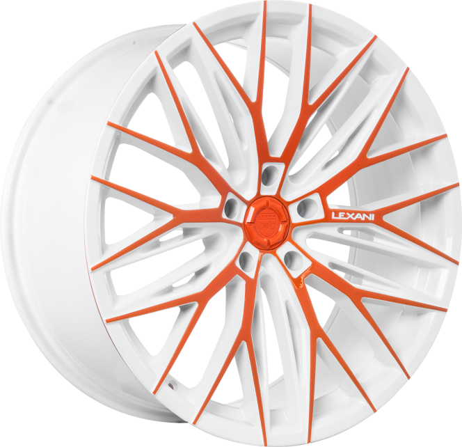 Custom White and Orange