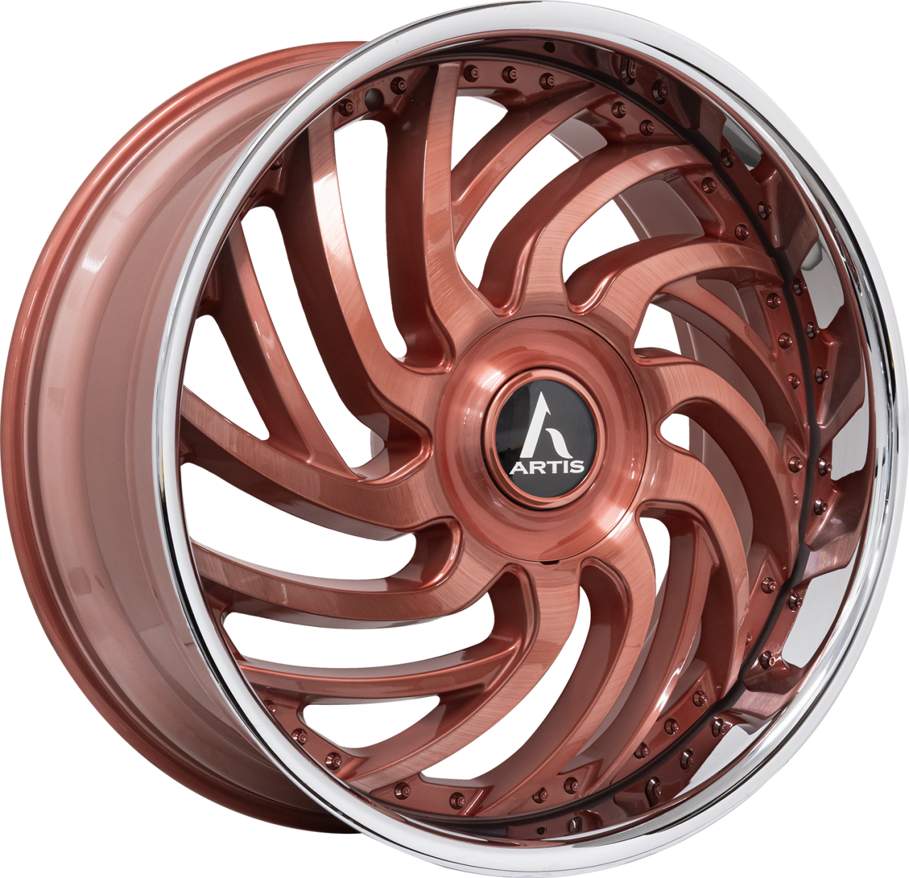 Artis Forged NEW Vantage-XL wheel with Rose Gold finish