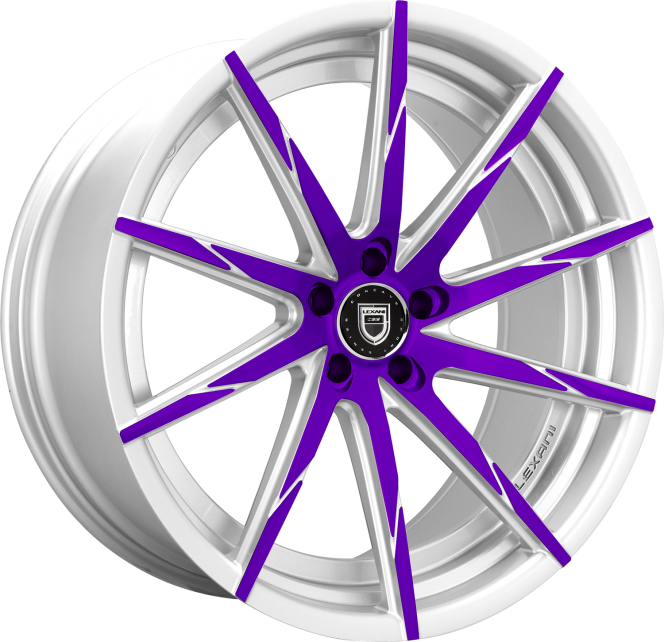 Custom - Purple and White Finish