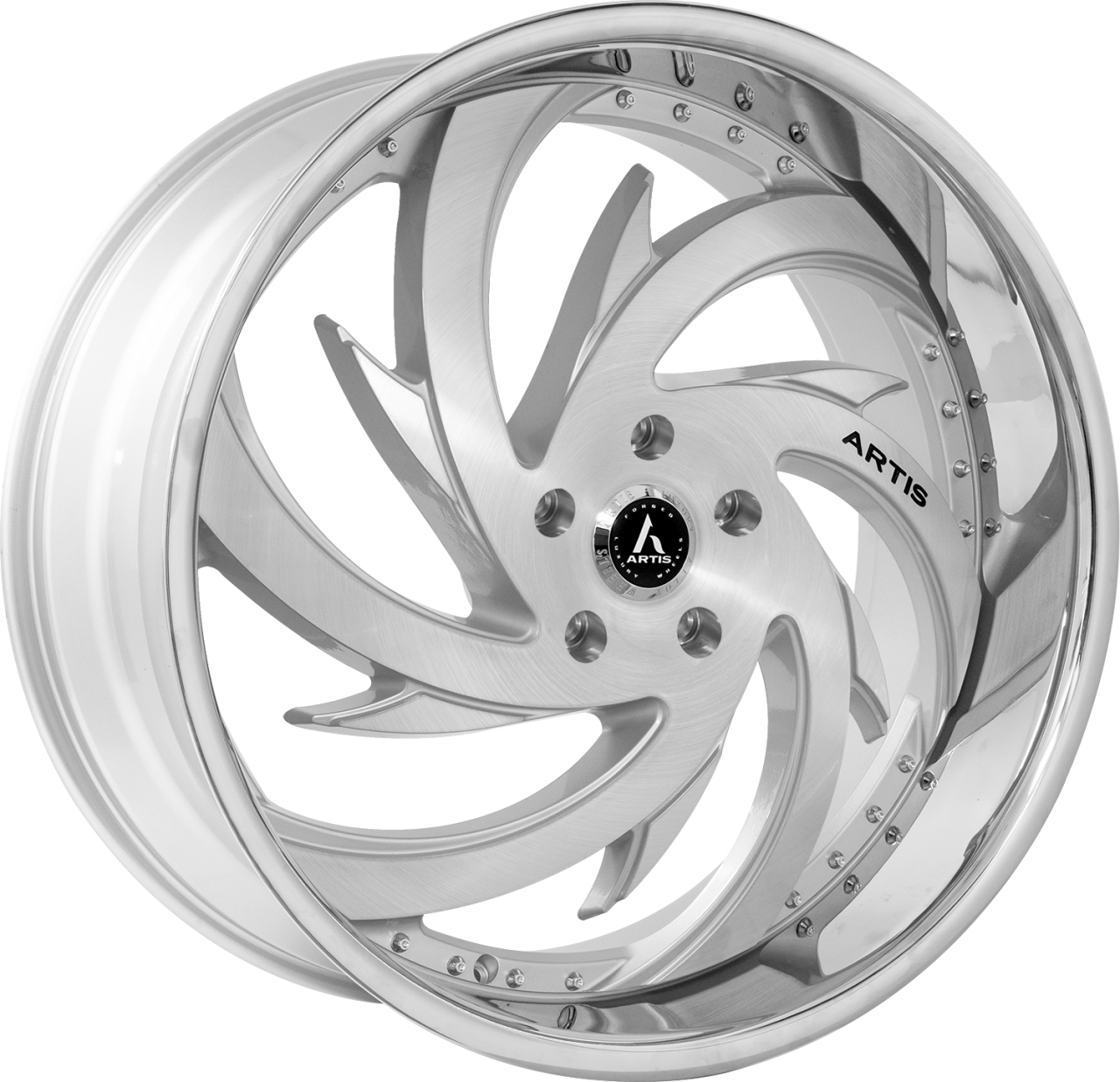 Artis Forged Spada wheel with Silver Finish finish