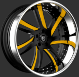 Custom - Black and Yellow finish.