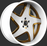 Custom - White and Gold