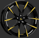 Optional Gloss black with yellow tips. 