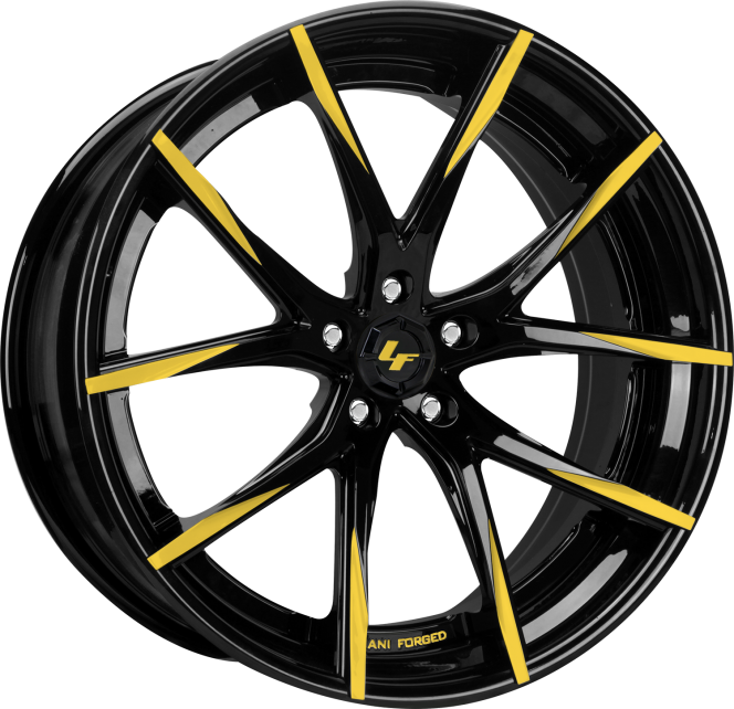 Optional Gloss black with yellow tips. 