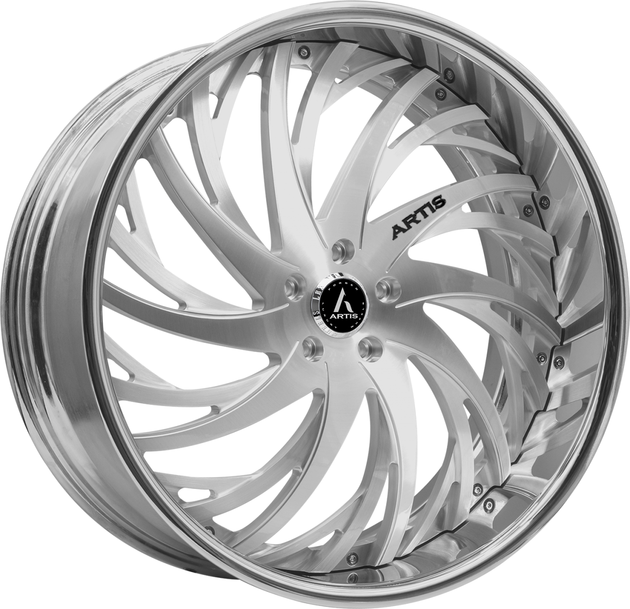 Artis Forged Decatur wheel with Brushed finish