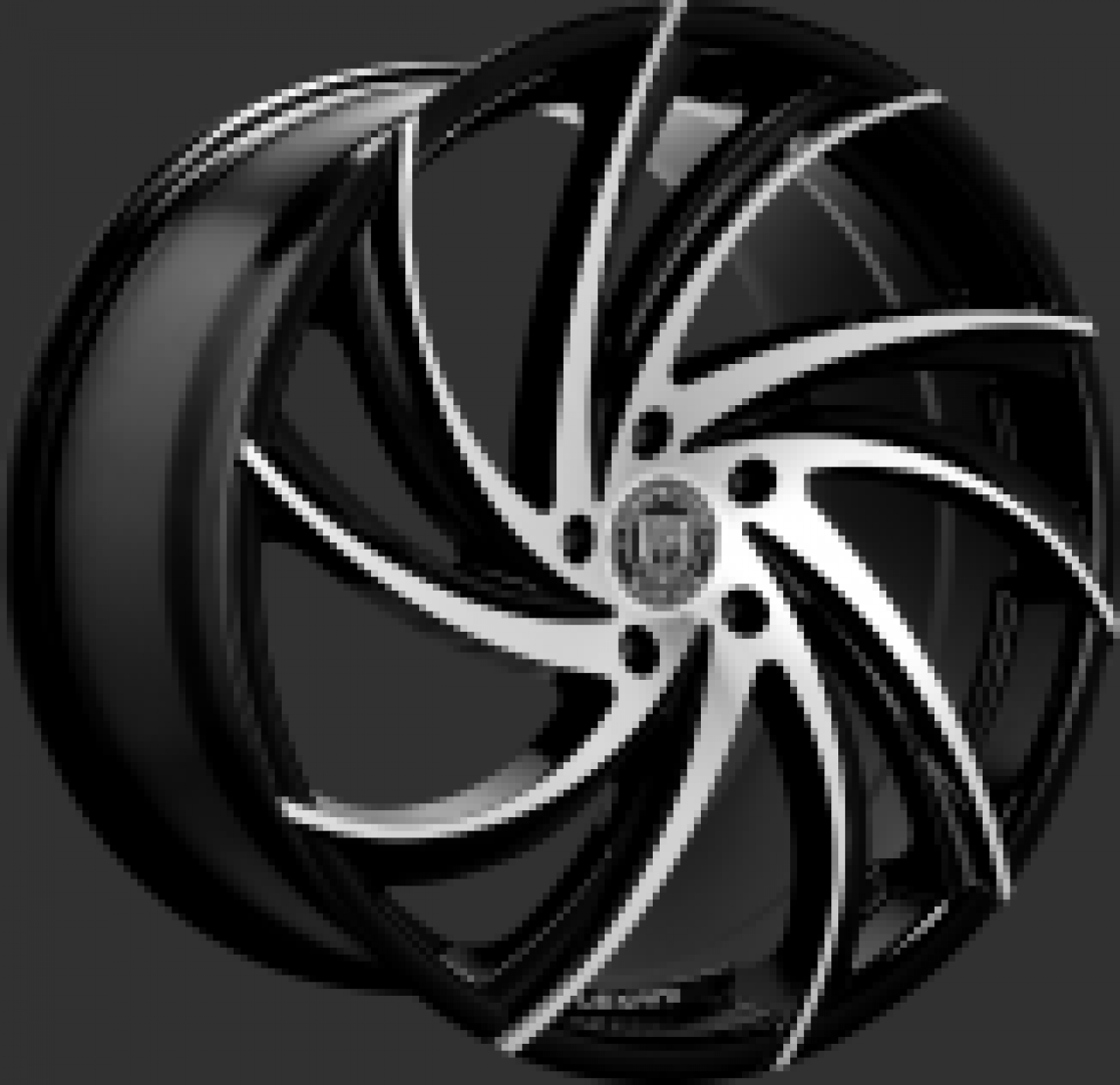 Artis Forged Twister wheel with MB finish