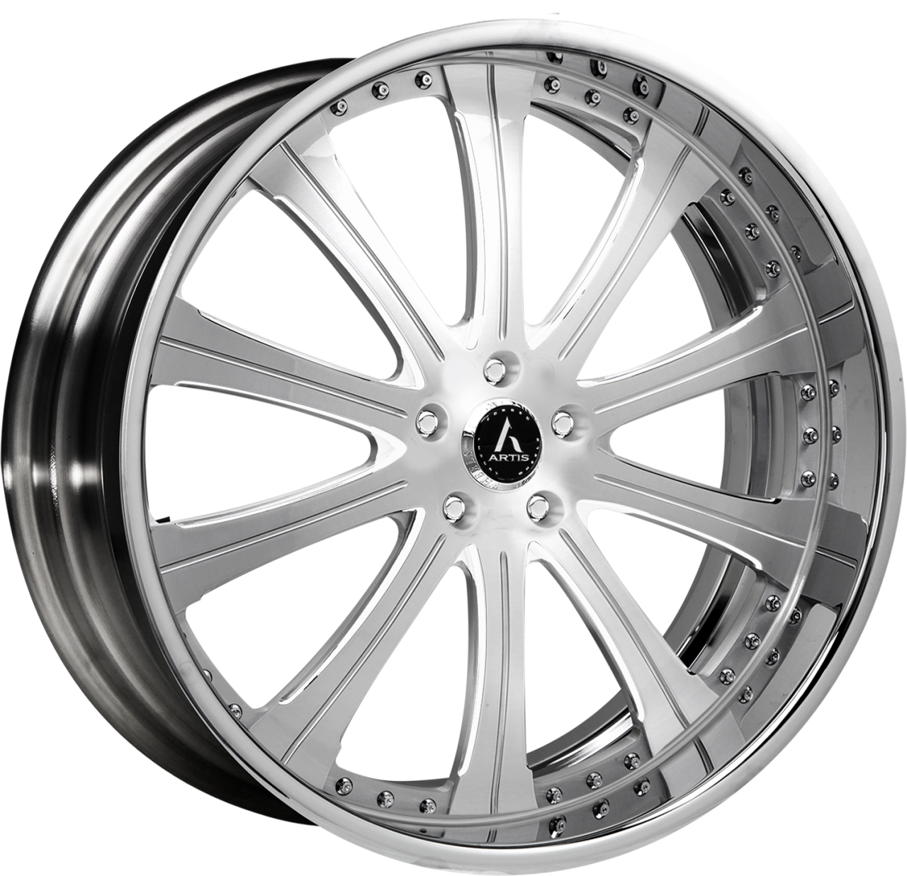 Artis Forged Oak Cliff-M wheel with Brushed finish