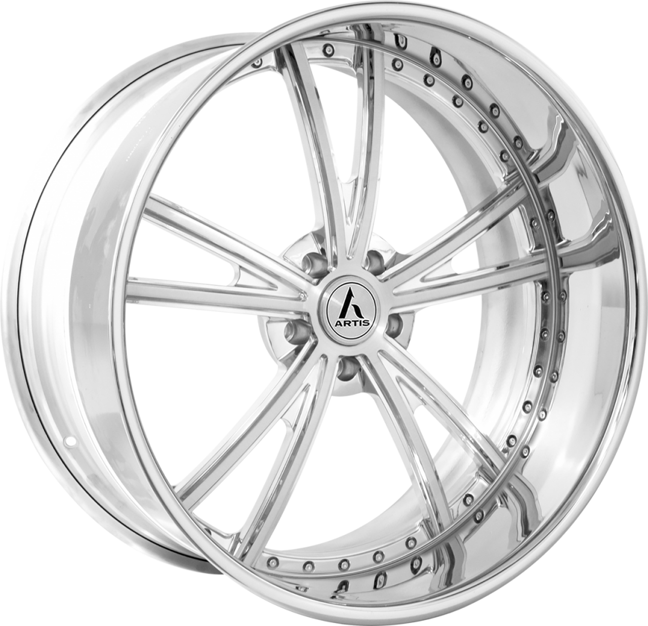 Artis Forged Corvair-M wheel with Brushed and Polished finish