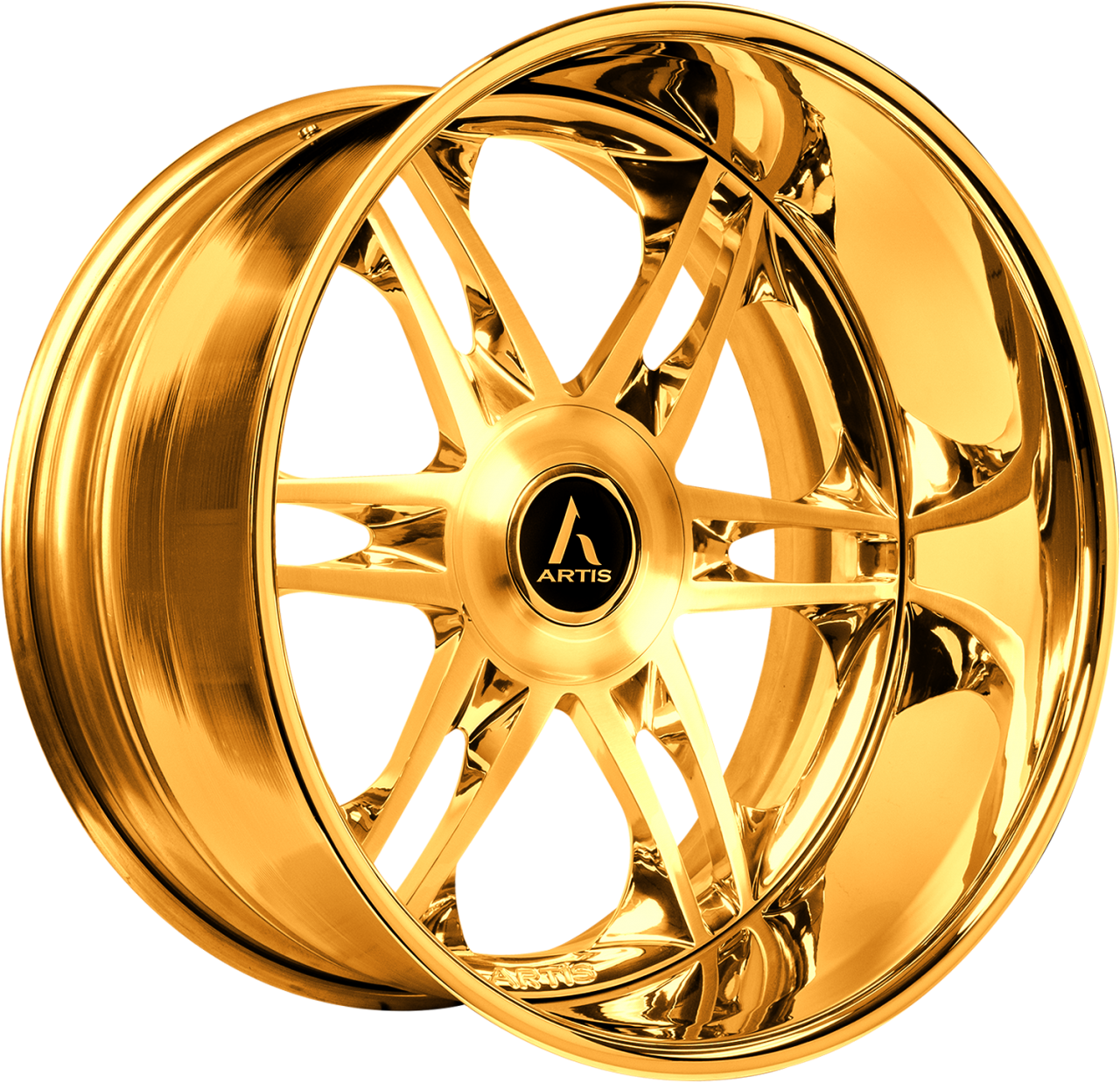 Artis Forged Augusta-XL wheel with Gold finish