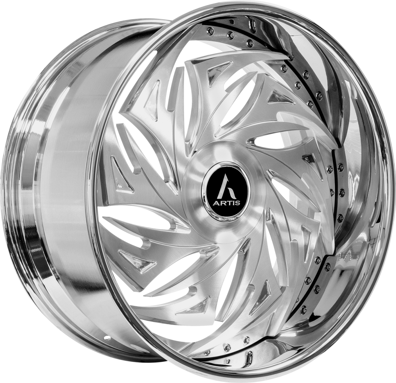 Artis Forged NEW 2024 Macon-XL wheel with Brushed Polished finish