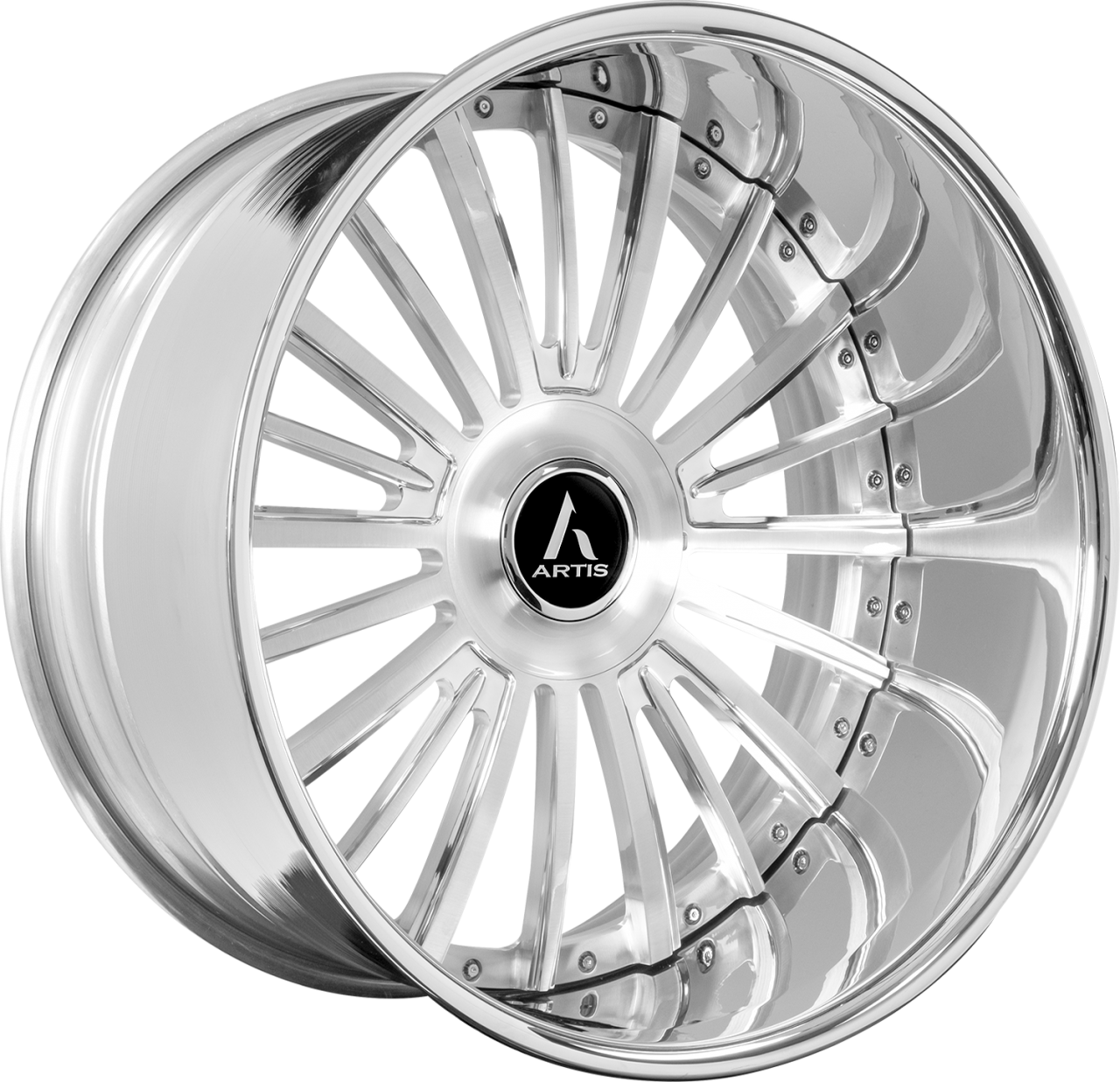 Artis Forged Nola-XL wheel with Brushed / High Polished finish