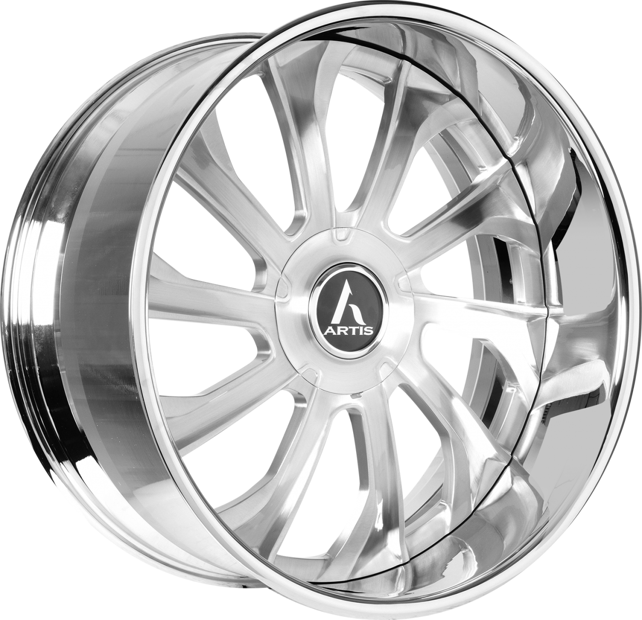 Artis Forged NEW Penthause-XL wheel with Brushed finish