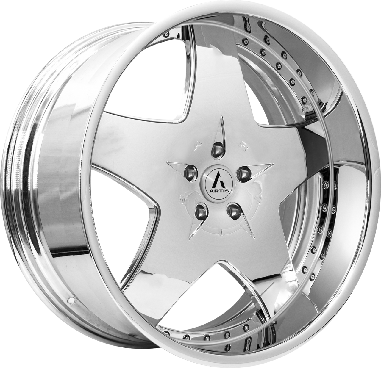 Artis Forged Cashville-M wheel with Chrome finish