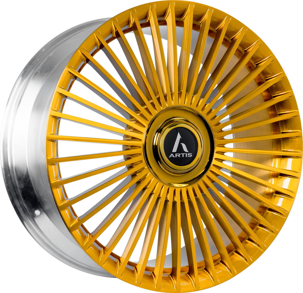 Artis Forged Radiante wheel with G - Gold Tone finish