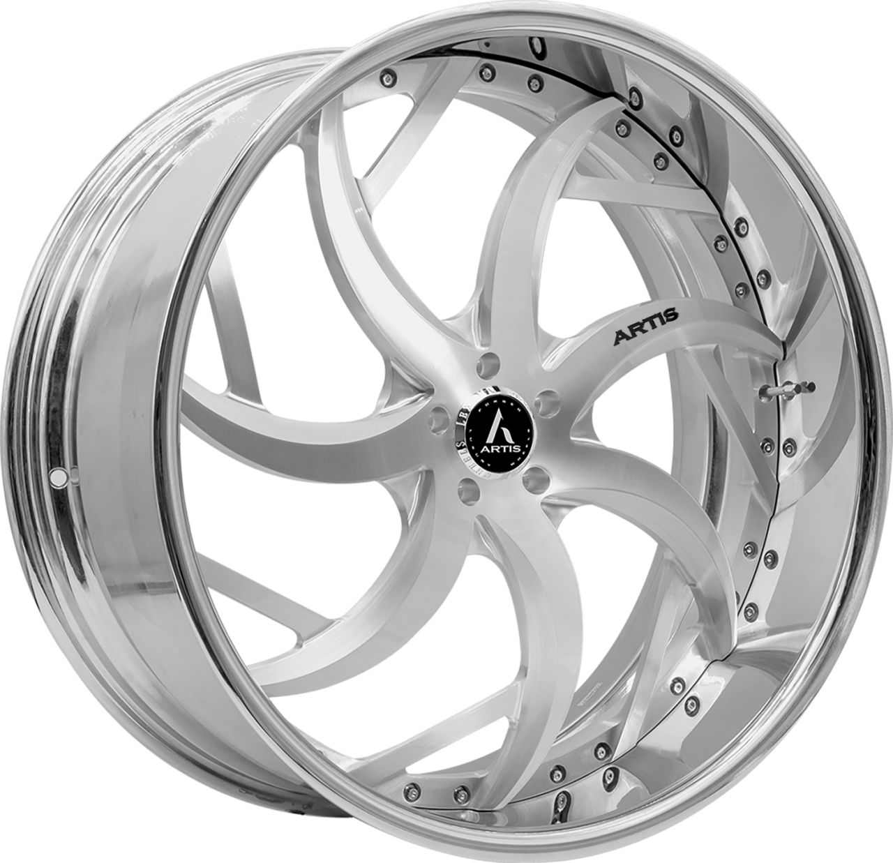 Artis Forged Sin City wheel with Brushed finish