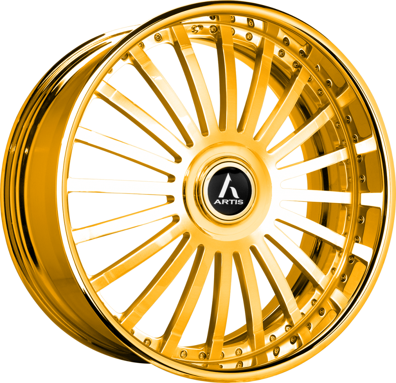 Artis Forged Coronado-M wheel with Gold finish
