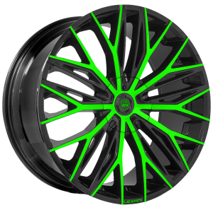 Custom Green and Black