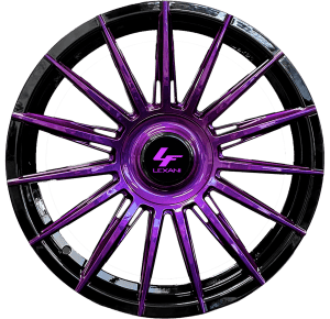 Custom Purple & Black