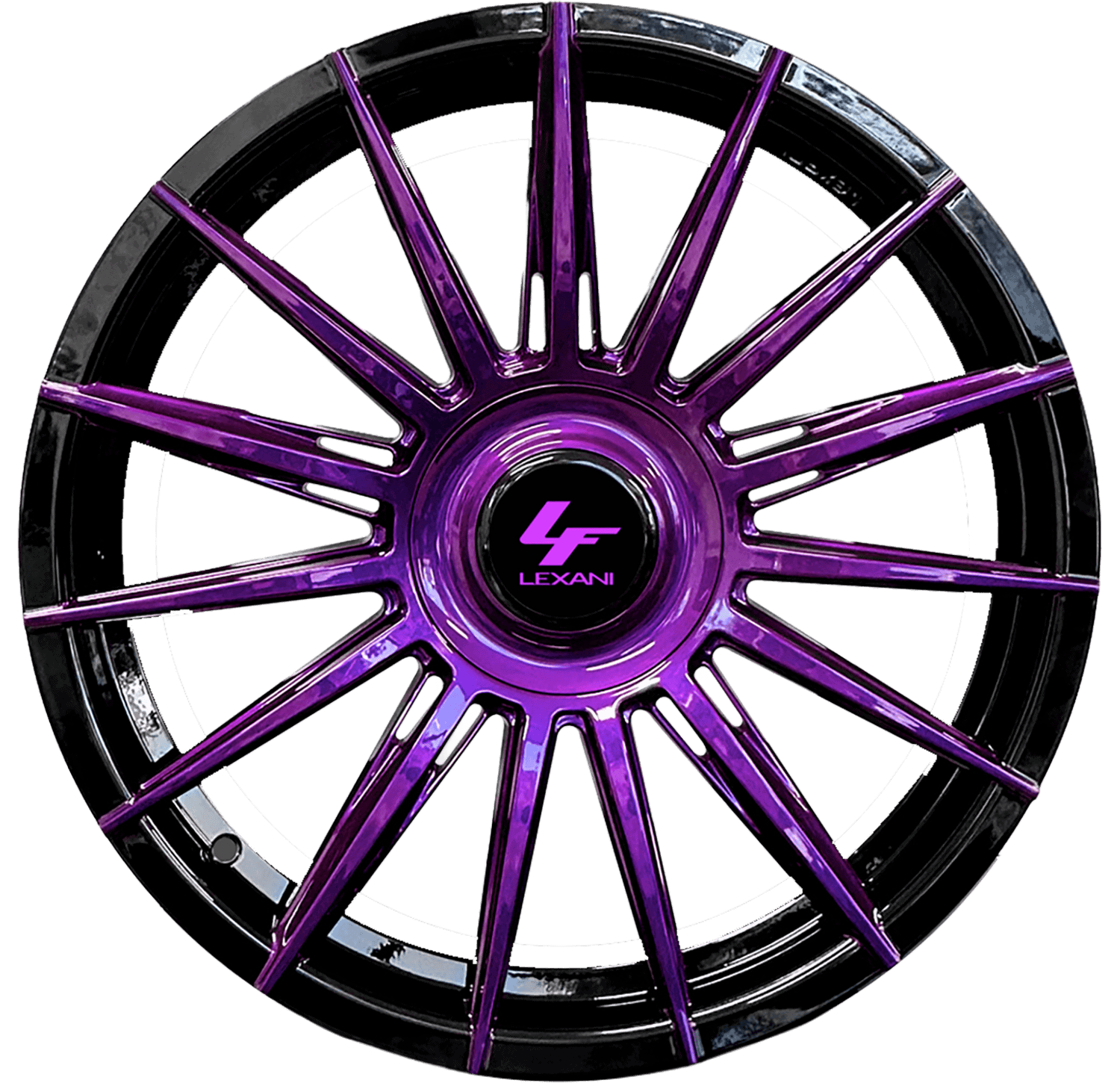 Custom Purple & Black