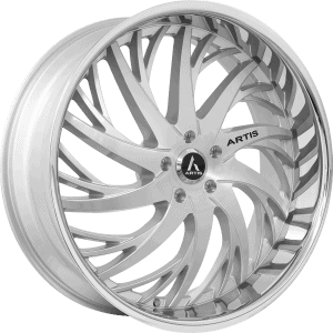 Silver and Machined w SS Lip