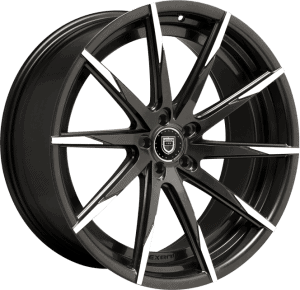 Custom – Gunmetal and White finish