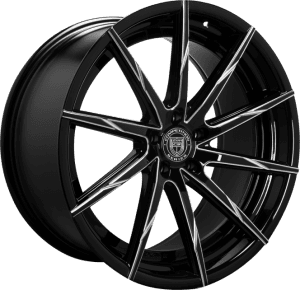 Gloss BlackCNC Grooves