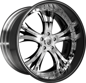 LF-703 - Custom - Chrome and Black finish. (2)