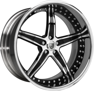 LF-705 - Custom - Chrome and Black finish