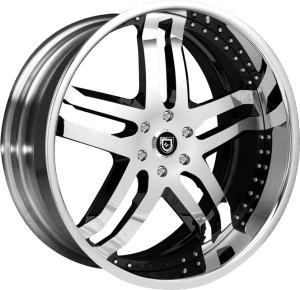 LF-715 - Custom - Chrome and Black finish