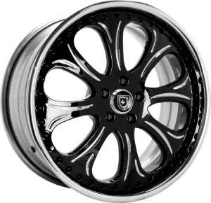 LF-719 - Custom - Gloss Black and Chrome