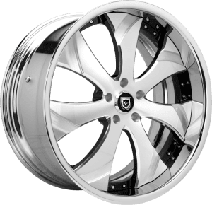 LF-721 - Brushed with Chrome Lip