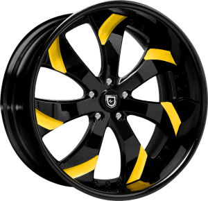 LF-721 - Custom - yellow and black finish