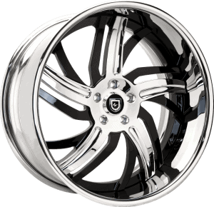 LF-724 - Custom - Chrome and Black Finish