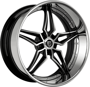 LF-733 - Brushed Face with Black Accents