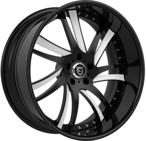 LF-736 - Custom - Black and Grey finish