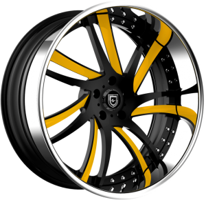 LF-736 - Custom - Black and Yellow finish