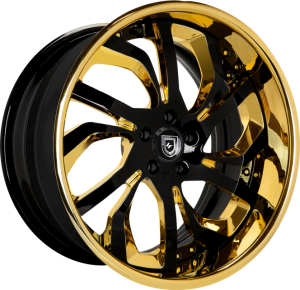 LF-738 - Custom - Gold and Gloss Black