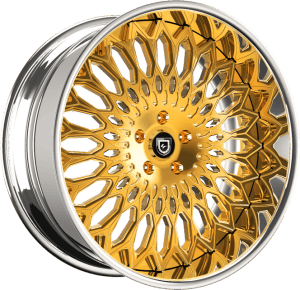 LF-742 - Custom - Chrome and Gold finish