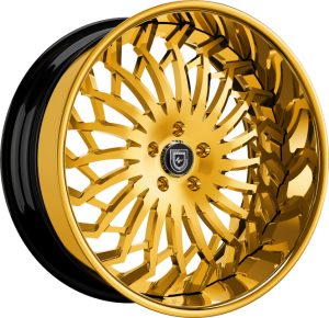 LF-743 - Custom - Black and gold finish