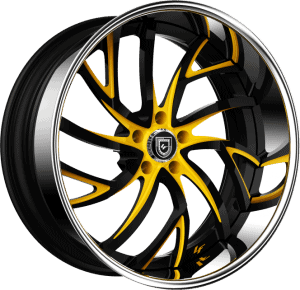 LF-745 - Custom - Black and Yellow finish