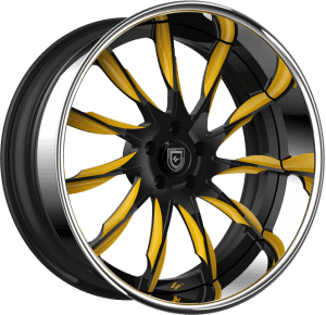 LF-747 - Custom - Black and yellow finish