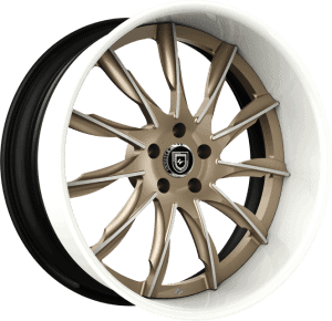 LF-747 - Custom - White and Champagne finish